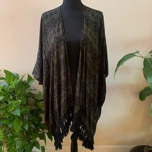 Phoenix Rising dolman cardigan